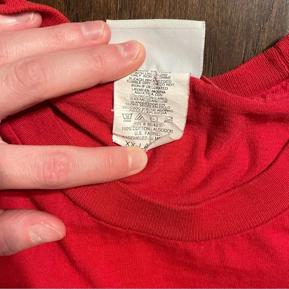 Vintage Reebok Classic Spell Out Short Sleeve Shirt - Picture 5 of 10